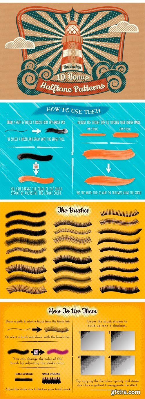 CM 291886 - Vector Art Brush Bundle 4