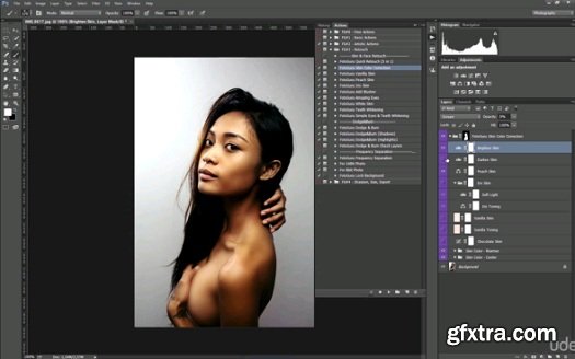 Mastering Photoshop Actions Course (91 Actions Inside)