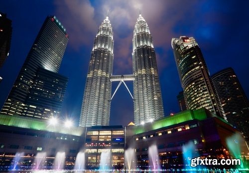 Collection of the most beautiful cities of the world landscape of night city lights skyscraper Malaysia 25 HQ Jpeg