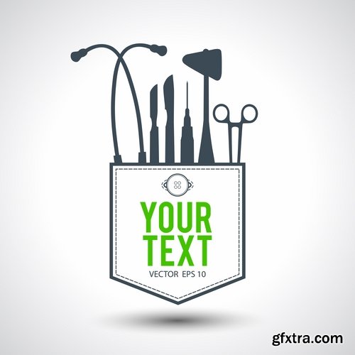 Medical Icons, Tools, Infographics 25xEPS