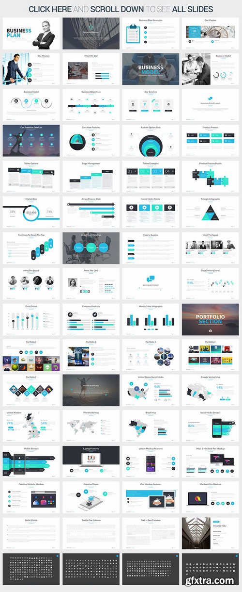CM - Business Plan Powerpoint Template 375476