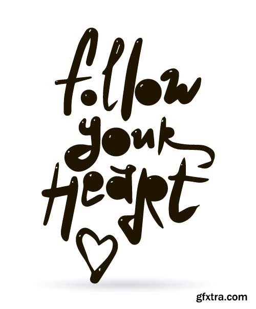 Vector Lettering Quotes - 15x EPS