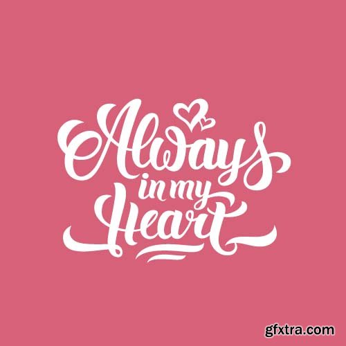 Vector Lettering Quotes - 15x EPS