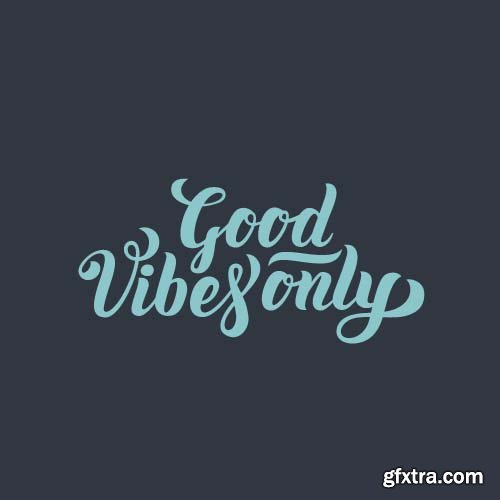 Vector Lettering Quotes - 15x EPS