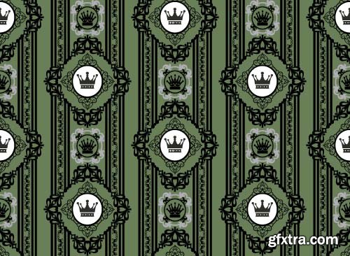Vector Seamless Patterns Pack - 27x EPS