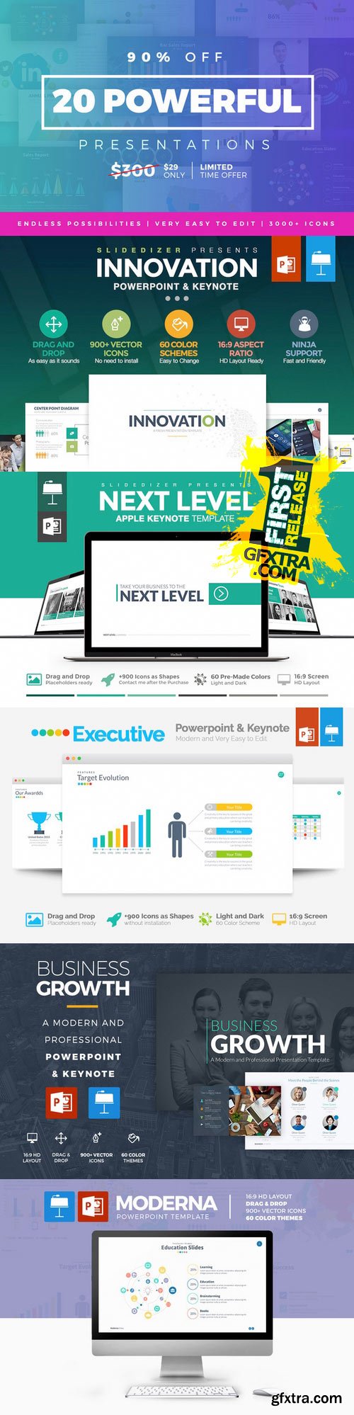 CM - 20 Powerful Presentations Bundle 382228