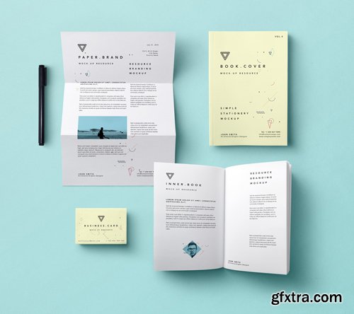 Simple Stationery Branding Vol 4