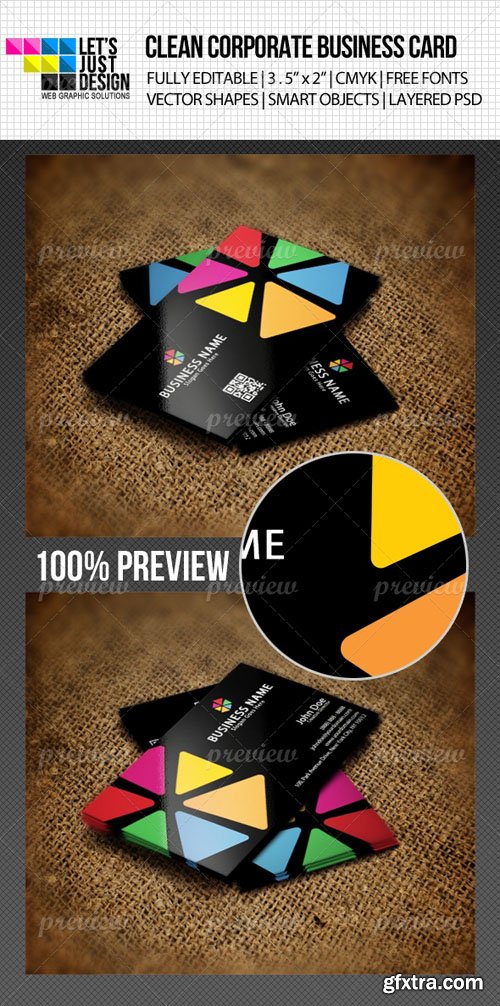 Colorful Creative Business Card