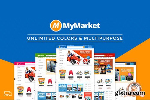 MyMarket v1.0.0 - Supermarket Magento Theme - CM 314648