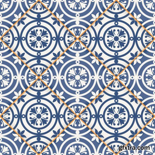 Moroccan Patterns & Ornaments, 25x EPS