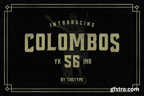 CM - Colombos Typeface 385239 CM - Colombos Typeface 385239
