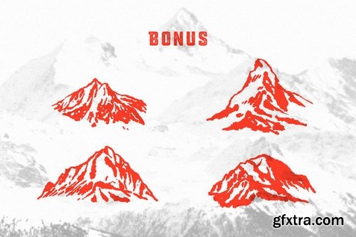 CM - MONTANA &bull; Font family + Freebies! 386197