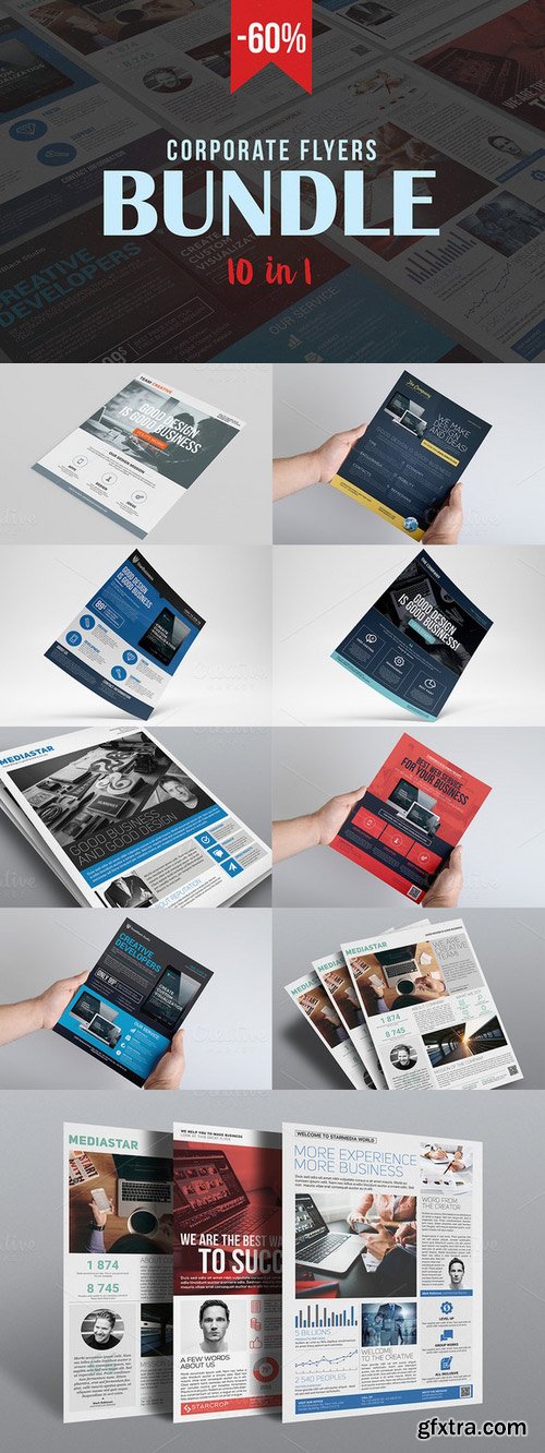 CM - Corporate Flyers Bundle (10 in 1) 386054 CM - Corporate Flyers Bundle (10 in 1) 386054