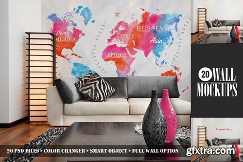 CM - 20 Wall Art Mockups 390403 CM - 20 Wall Art Mockups 390403