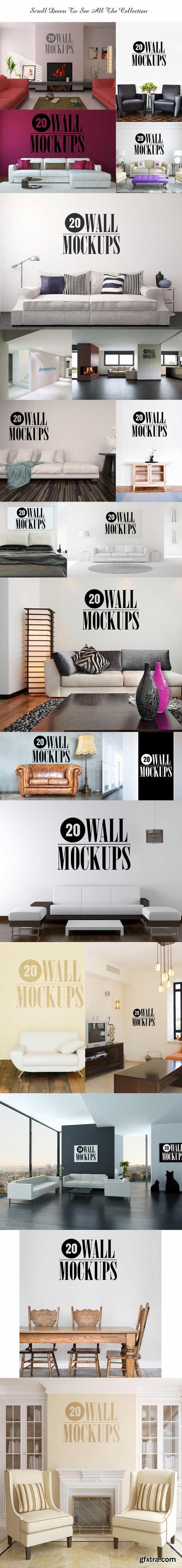 CM - 20 Wall Art Mockups 390403 CM - 20 Wall Art Mockups 390403