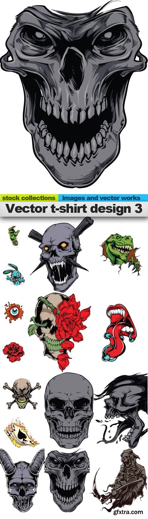 Vector t-shirt design 3, 15 x EPS