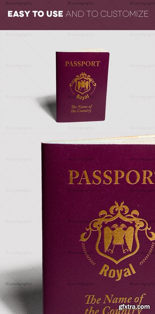 CM - Photorealistic Passport Mockup Vol.2 393370 CM - Photorealistic Passport Mockup Vol.2 393370