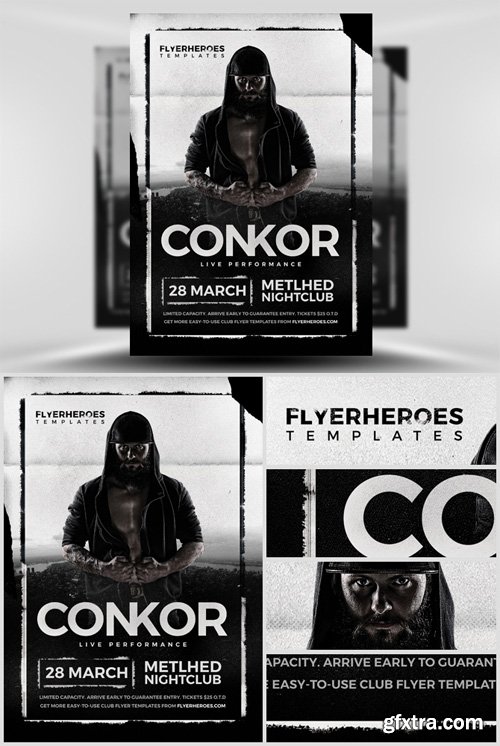 Conkor Flyer Template Conkor Flyer Template