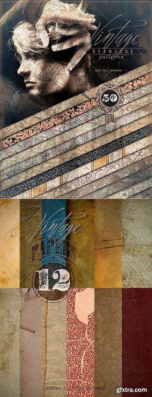 DAZ3D: Ron's Vintage Collection (Photoshop Brushes & Vintage Element) DAZ3D: Ron's Vintage Collection (Photoshop Brushes & Vintage Element)