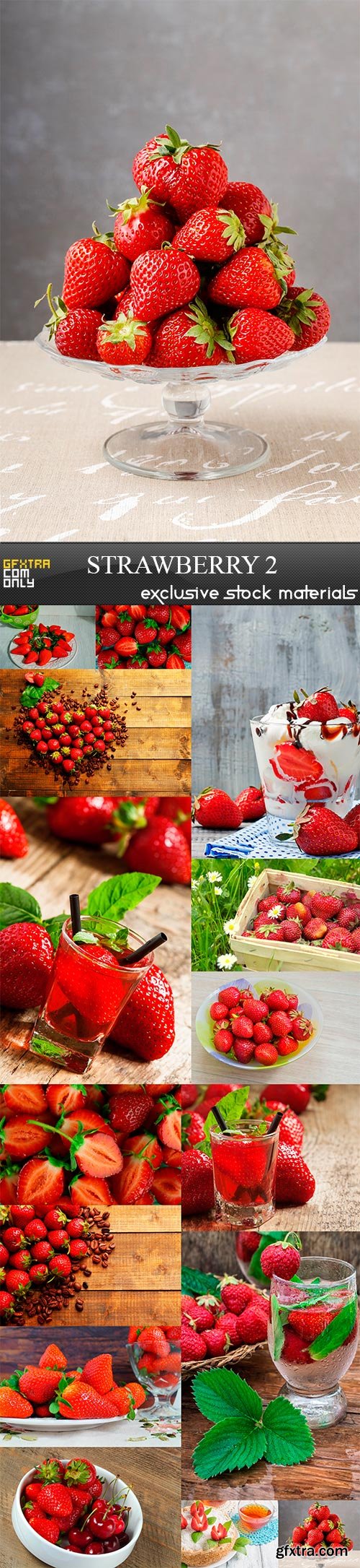 Strawberry 2, 15 x UHQ JPEG
