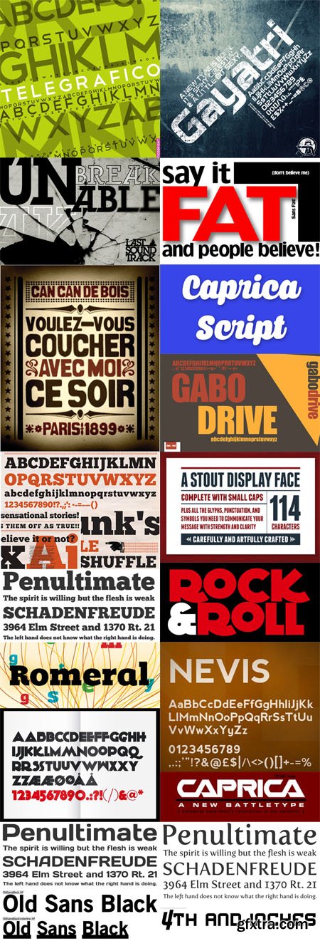 16 Big Fonts for Remarkable Headlines