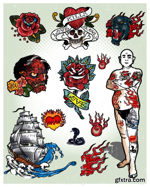 Tattoo Collection, 25x EPS
