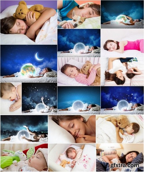 Collection of children child sleep sleeping dream bed 25 HQ Jpeg