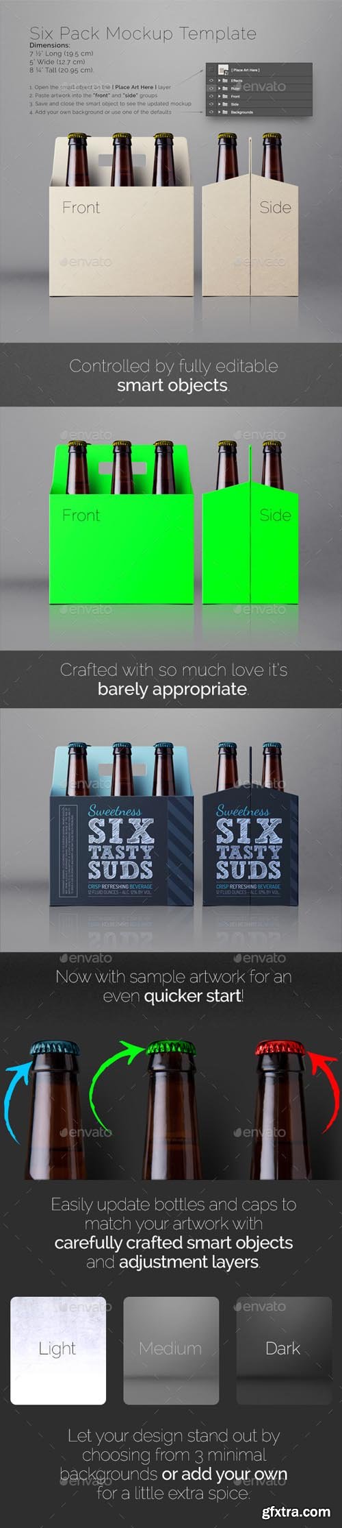 Six Pack Mockup 13083193