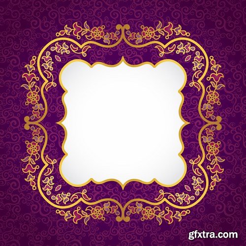 Pattern in Eastern style - 20 EPS