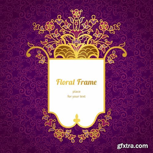 Pattern in Eastern style - 20 EPS