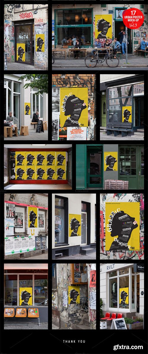CM 294206 - Urban Poster Mock-up VOL.5