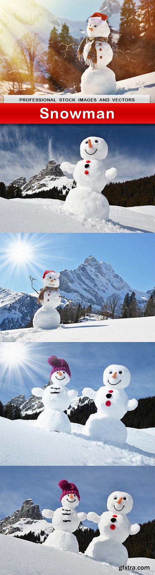 Snowman - 5 UHQ JPEG