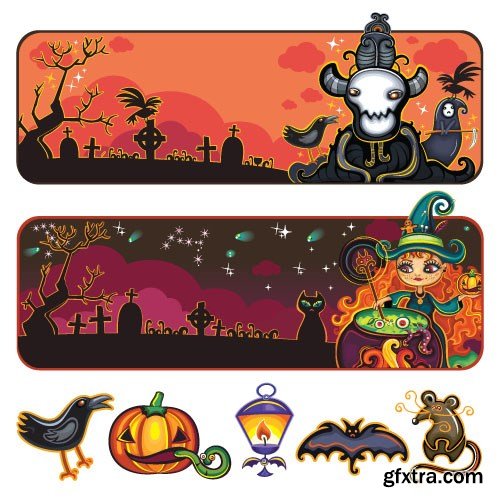 Halloween Collection 6 - 25x EPS