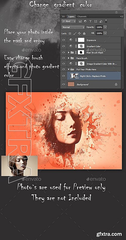 GraphicRiver - Artistic Brush Photo Frame 13335958