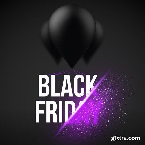 Black Friday Sale Vector - 10 EPS