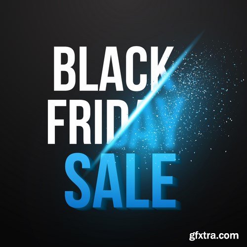 Black Friday Sale Vector - 10 EPS
