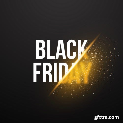 Black Friday Sale Vector - 10 EPS
