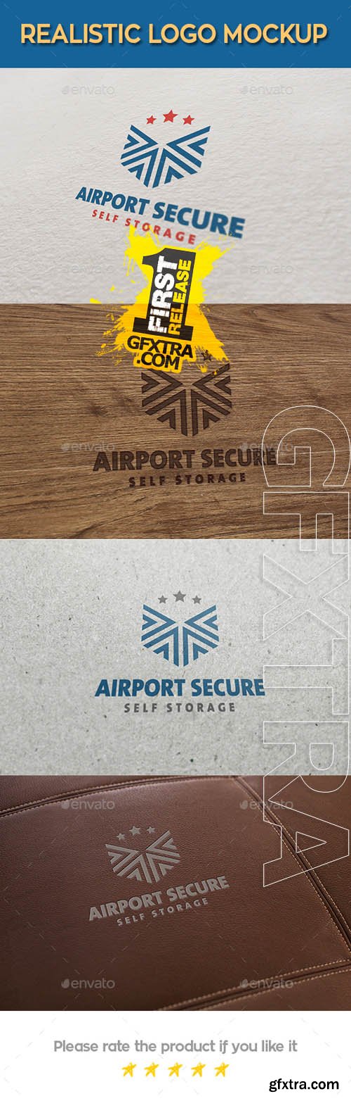 Realistic Logo Mock-Up 13277304