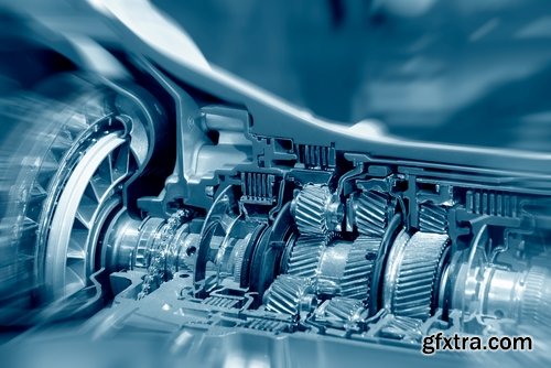 Collection of the internal combustion engine transmission Transmission gear 25 HQ Jpeg
