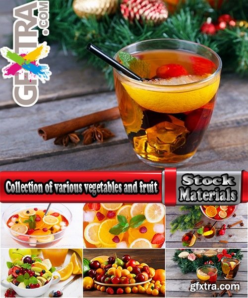 Collection of various vegetables and fruit festive table decorations 25 HQ Jpeg