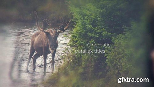 Motion Array - Cinematic Parallax Titles After Effects Template