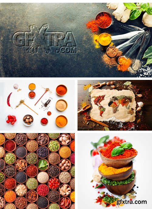 Amazing SS - Spices &amp; Herbs, 25xJPGs