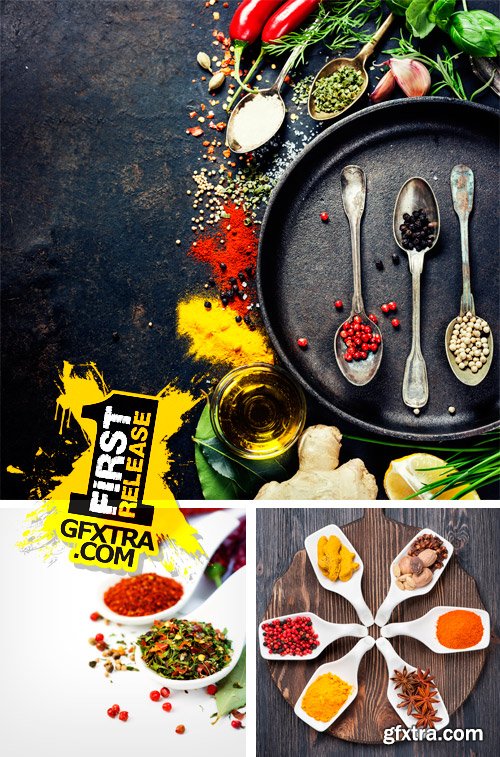 Amazing SS - Spices &amp; Herbs, 25xJPGs