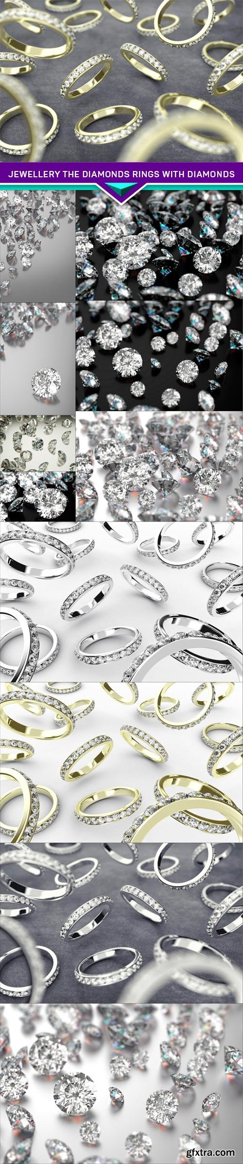 Jewellery the diamonds rings with diamonds 12x JPEG