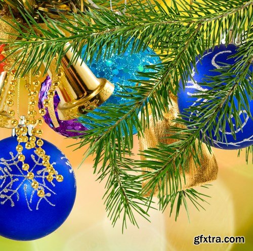 Christmas balls on the christmas tree, 15 x UHQ JPEG Christmas balls on the christmas tree, 15 x UHQ JPEG