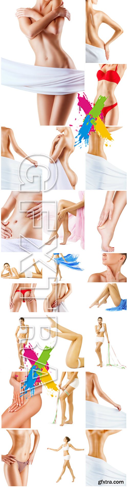 Beautiful female body - Stock photo