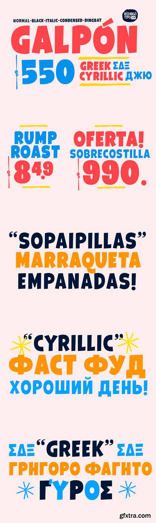 CM - Galp?n Family, Greek+Cyrillic 365913