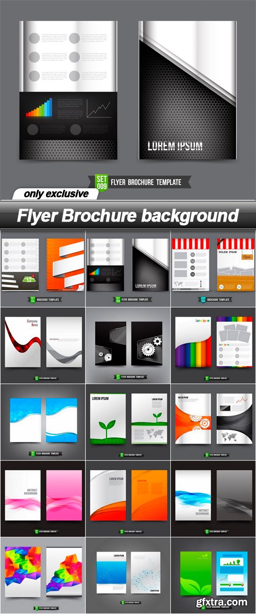 Flyer Brochure background - 15 EPS Flyer Brochure background - 15 EPS