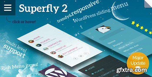 CodeCanyon - Superfly v2.1.13 - Responsive WordPress Menu Plugin - 8012790