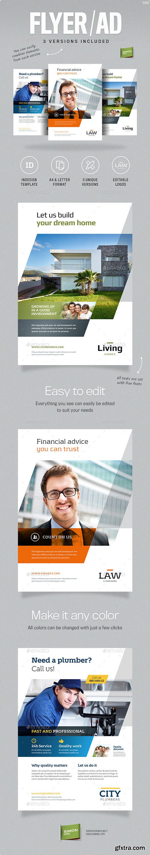 GraphicRiver - Business Flyer or Ad template - 12068993